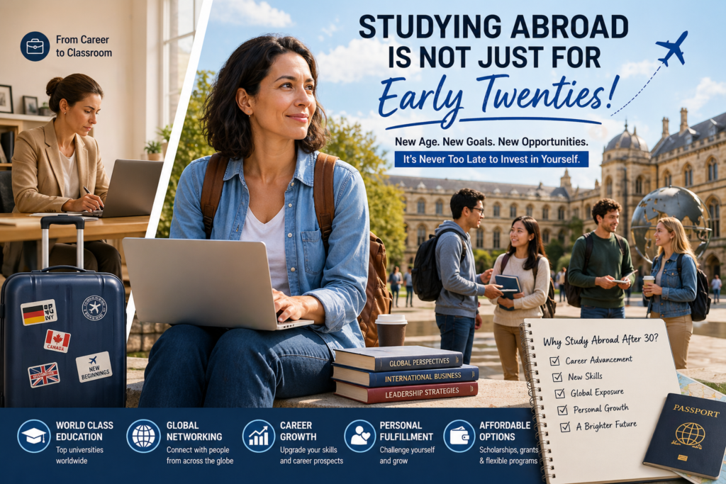 Studying Abroad After Age 30: The Ultimate Guide For Mature Students